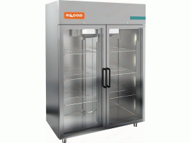 Hicold Холодильные шкафы со стеклянными дверями ( A140/2BEV )