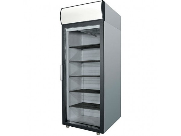 Холодильный шкаф Полаир DM107-G (ШХ-0,7 ДС нерж.)