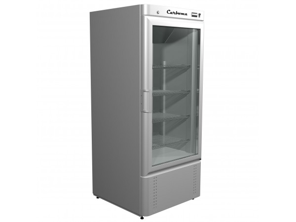 Шкаф холодильный Полюс Carboma R700С (стекло)
